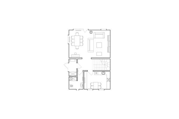 立陶宛極簡復(fù)式住宅設(shè)計11